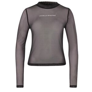 Reebok x Les Mills Mesh Lightweight Layering Long Sleeve Top